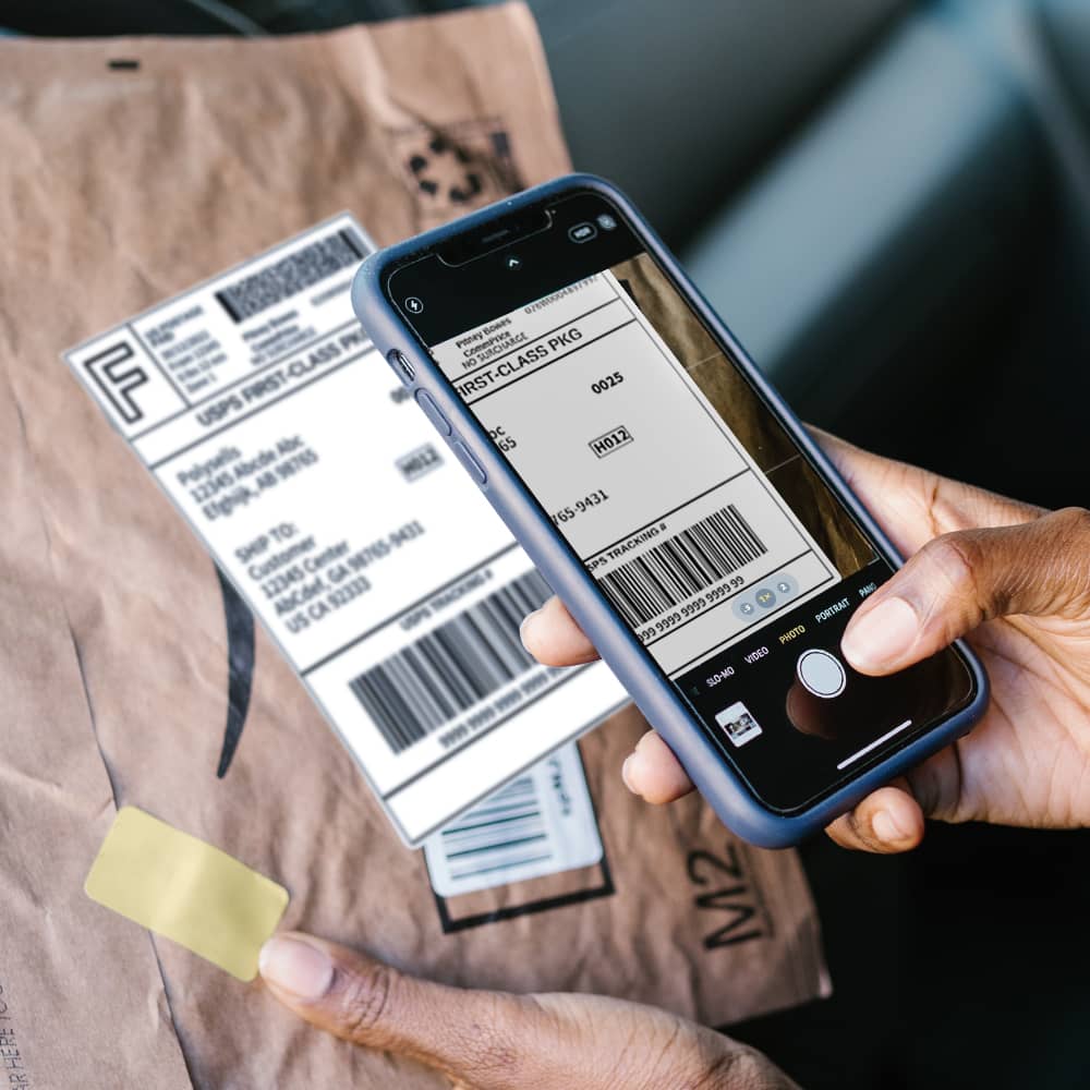 Half Sheet Shipping Labels, White 3.5 x 5 Inches