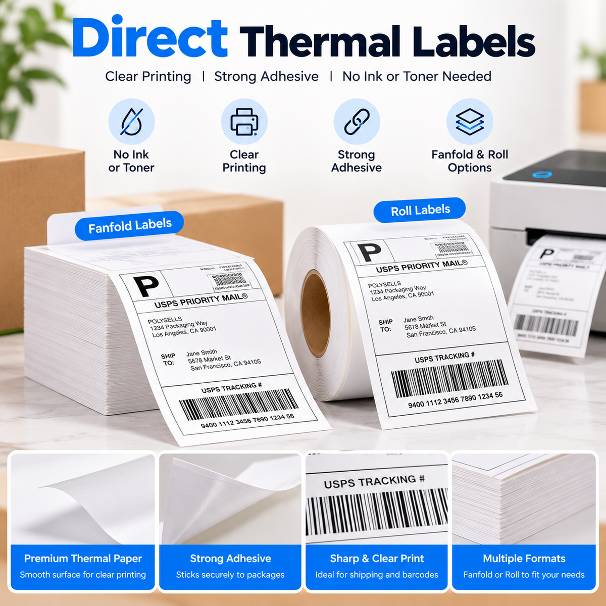 Direct Thermal Labels