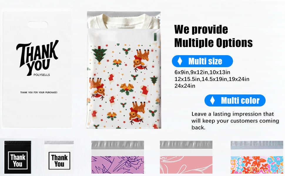 Pattern Poly Mailers