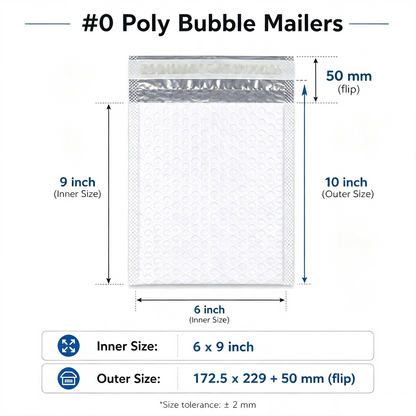 Poly Bubble Mailers – Self Seal Padded Shipping Envelopes