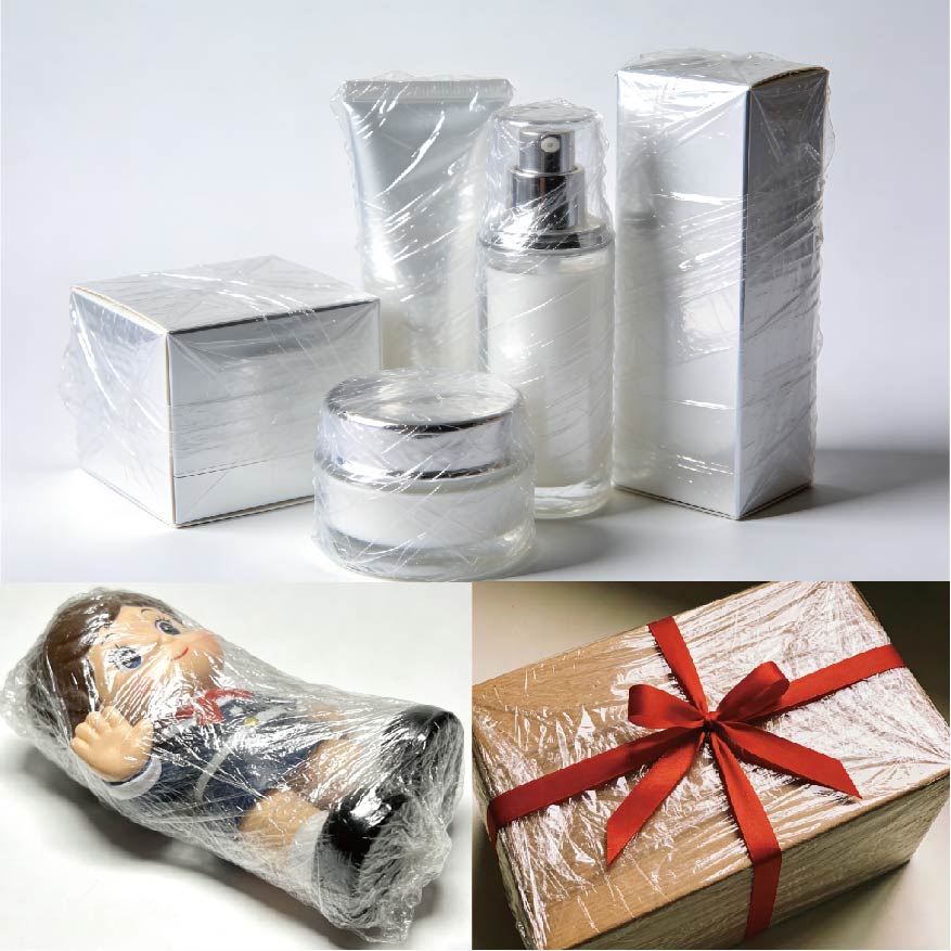 Polysells 5inx1200ft Stretch Film with Handle, Mini Stretch Wrap