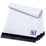Pollysells 19x24 White Poly Mailers – Extra Large Durable Self Seal Shipping Bags for Bulk Clothing & Oversized Non-Fragile Items, Waterproof Heavy Duty Poly Shipping Bags for Small Business