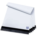 Pollysells 24x24 White Poly Mailers – Extra Large Self Seal Shipping Bags for Clothing & Non-Fragile Items, Waterproof Tear Resistant Mailing Bags for Bulk Shipping & Small Business Supplies