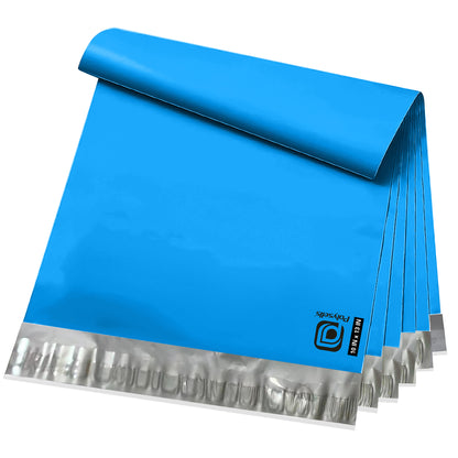 Polysells 10x13 Blue Poly Mailers – Self Seal Shipping Bags for Clothing & Non-Fragile Items, Waterproof Tear Resistant Mailing Bags for Small Business Shipping Supplies