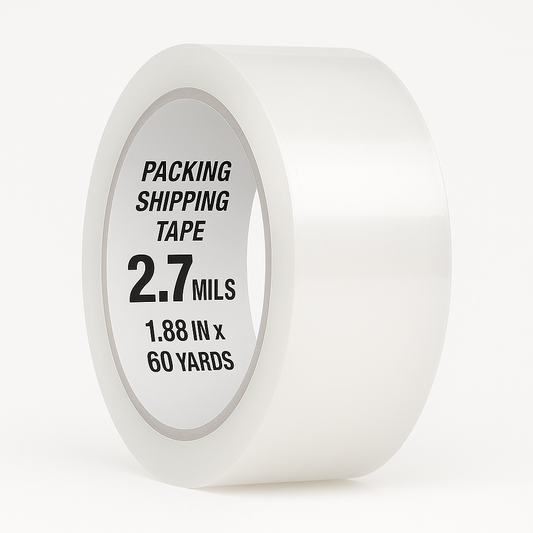 Polysells Heavy Duty Packing Tape, 2.7mils, 1.88" Width, 60 Yards Sealing Tape