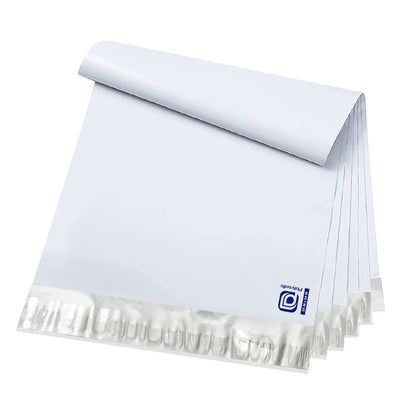 Pollysells 24x24 Premium White Poly Mailers – Extra Large Self Seal Shipping Bags for Clothing & Non-Fragile Items, Waterproof Tear Resistant Mailing Bags for Bulk Shipping & Small Business Supplies