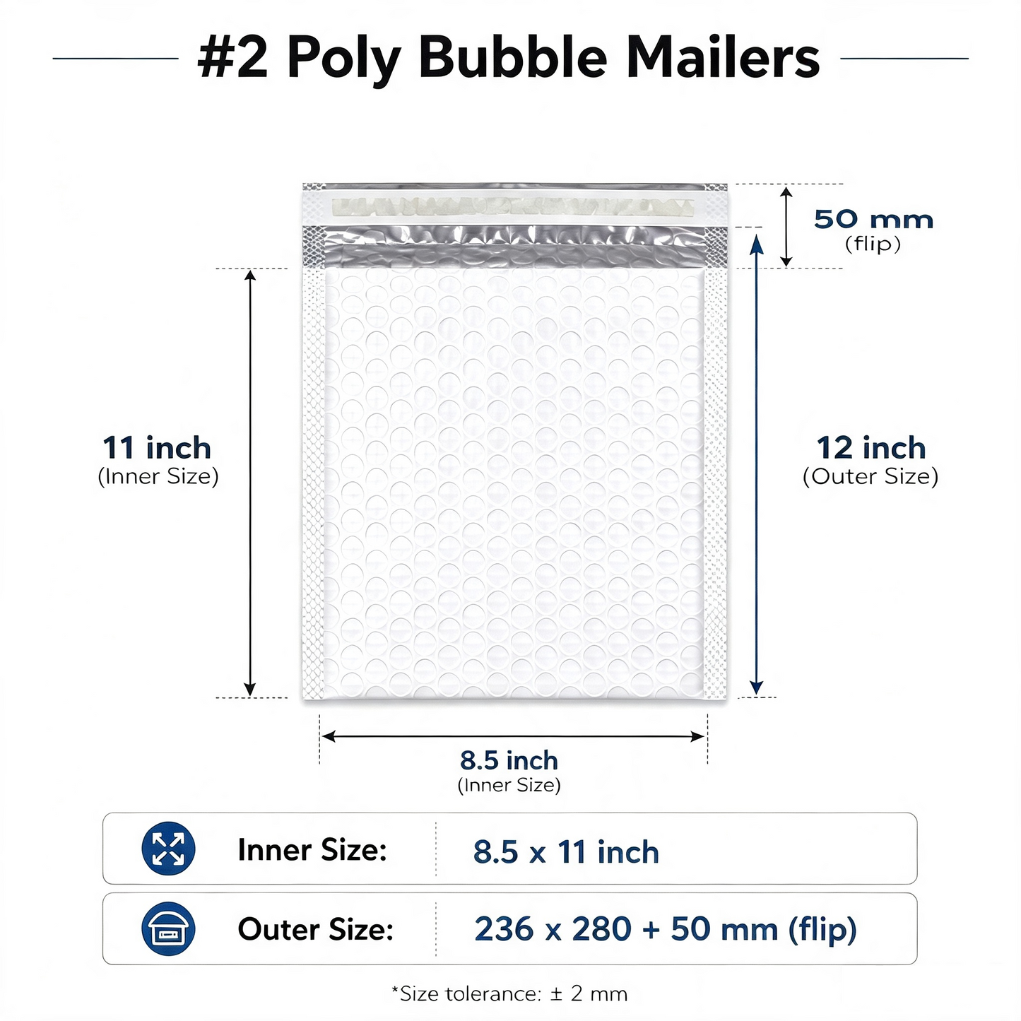 Poly Bubble Mailers – Self Seal Padded Shipping Envelopes