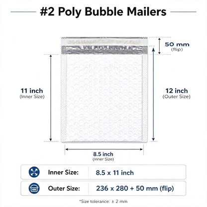 Poly Bubble Mailers – Self Seal Padded Shipping Envelopes