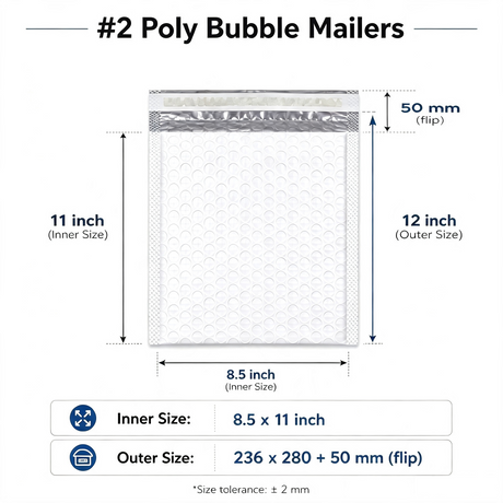 Poly Bubble Mailers – Self Seal Padded Shipping Envelopes