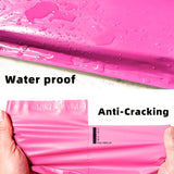 Polysells 14.5x19 Pink Poly Mailers – Large Self Seal Shipping Bags for Clothing & Non-Fragile Items, Opaque Waterproof Tear Resistant Poly Mailing Bags for Small Business Orders