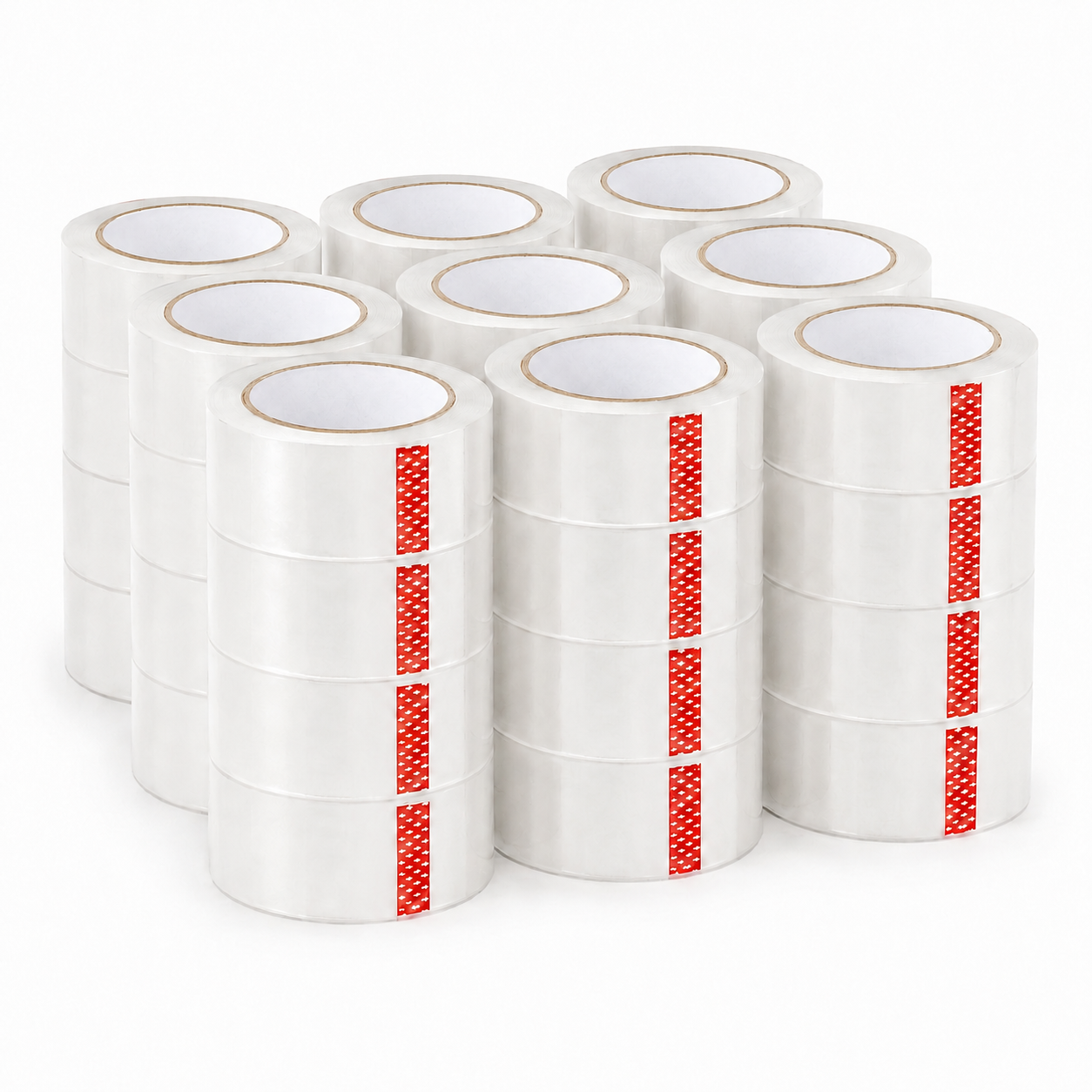 Polysells Heavy Duty Packing Tape, 2.7mils, 1.88" Width, 60 Yards Sealing Tape