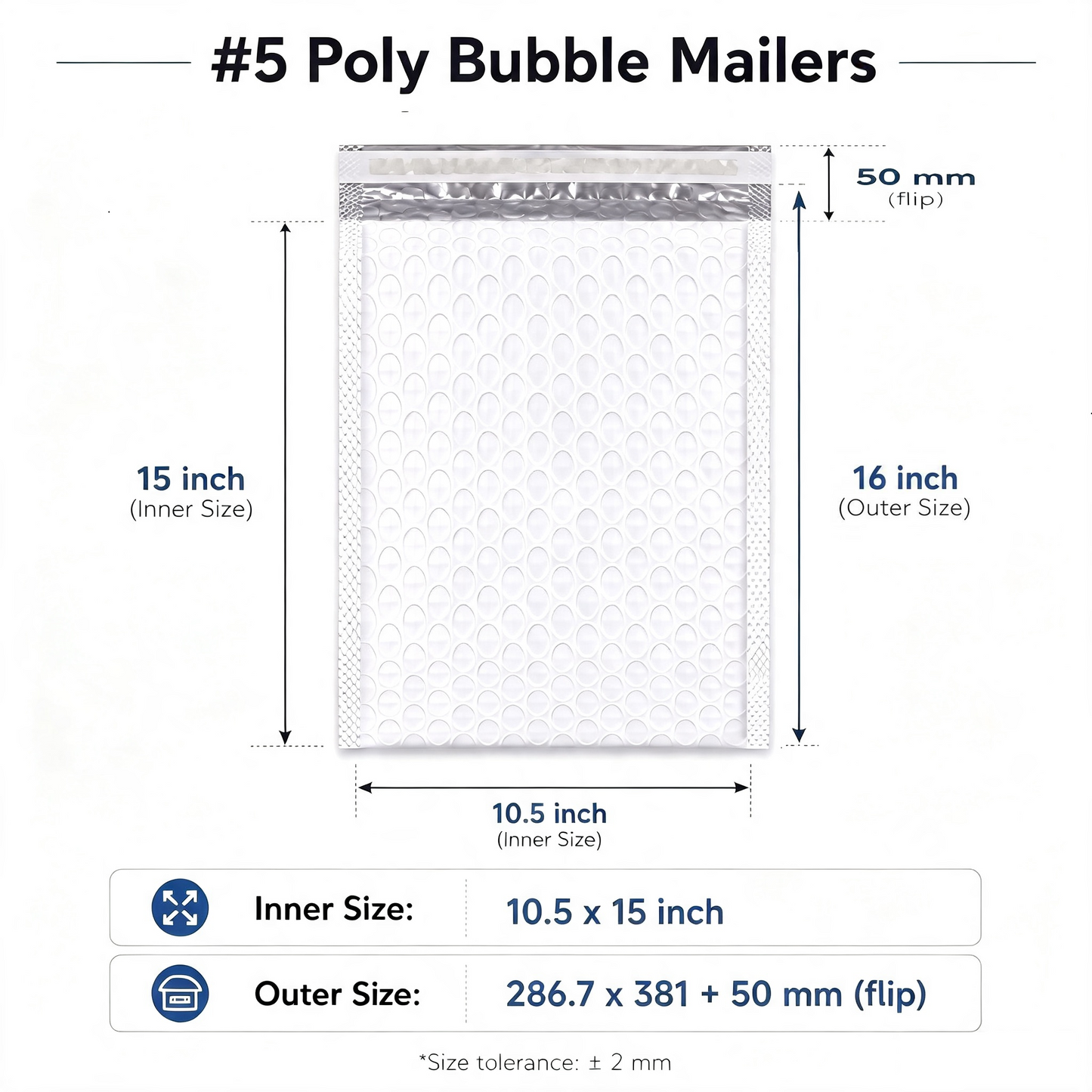 Poly Bubble Mailers – Self Seal Padded Shipping Envelopes