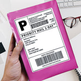 Pollysells 19x24 Pink Poly Mailers – Extra Large Durable Self Seal Shipping Bags for Bulk Clothing & Oversized Non-Fragile Items, Waterproof Heavy Duty Poly Shipping Bags for Small Business