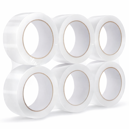 Polysells Heavy Duty Packing Tape, 2.7mils, 1.88" Width, 60 Yards Sealing Tape
