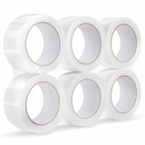 Polysells Clear Packing Tape, 2.0mils, 1.88" Width, 110 Yards Sealing Tape