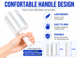 Polysells 5inx1200ft Stretch Film with Handle, Mini Stretch Wrap
