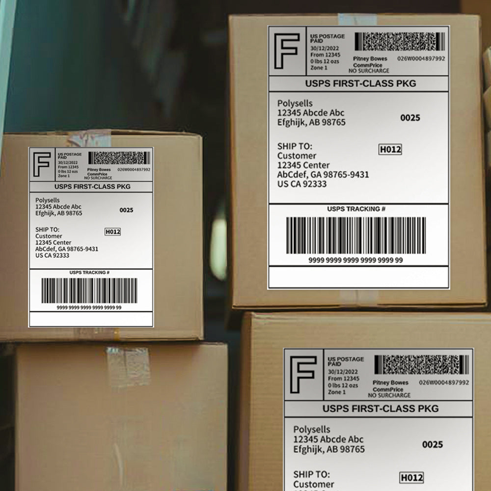 S 500 Shipping Labels Self Adhesive Half Sheet 5.5 x 8.5 USPS UPS FedEx S 500 Shipping Labels Self Adhesive Half Sheet 5.5 x 8.5 USPS UPS FedEx