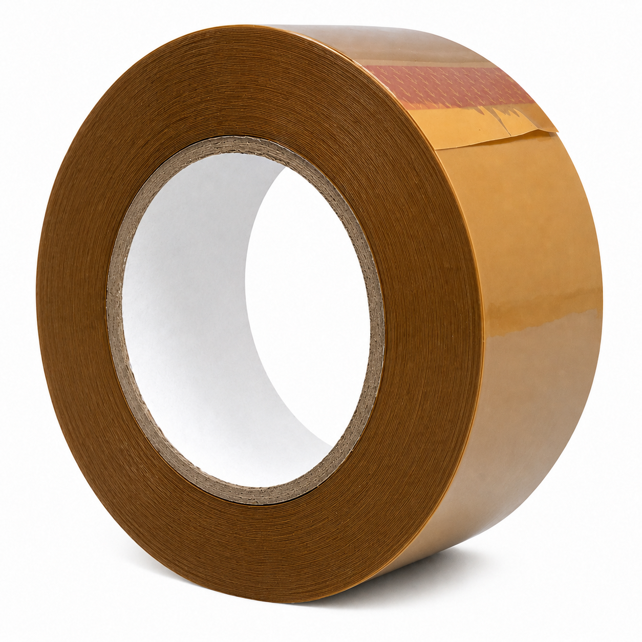 Polysells Tan Packing Tape, 2.0mils, 1.88" Width, 110 Yards Sealing Tape