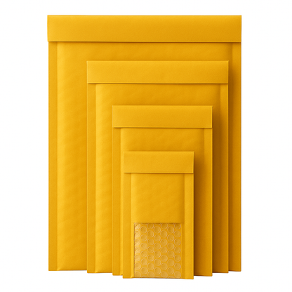 #0 Kraft Bubble Mailers Usable Size 6"x9" Padded Envelope