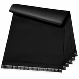 Pollysells 24x36 Black Poly Mailers – Extra Large Self Seal Shipping Bags for Clothing & Non-Fragile Items, Waterproof Tear Resistant Mailing Bags for Bulk Shipping & Small Business Supplies