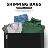 Polysells 9x12 Black Poly Mailers – Self Seal Shipping Bags for Clothing & Non-Fragile Items, Waterproof Tear Resistant Mailing Bags for Small Business Shipping Supplies