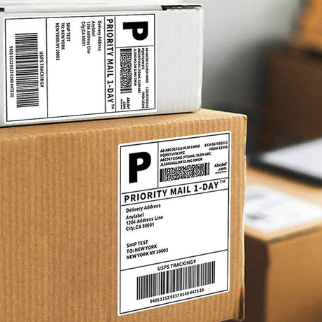 Polysells 4x6 Direct Thermal Labels Roll – Compatible with Rollo, Zebra, MUNBYN