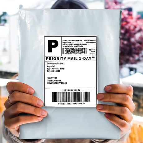 Polysells 10x13 White Poly Mailers – Self Seal Shipping Bags for Clothing & Non-Fragile Items, Waterproof Tear Resistant Mailing Bags for Small Business Shipping Supplies