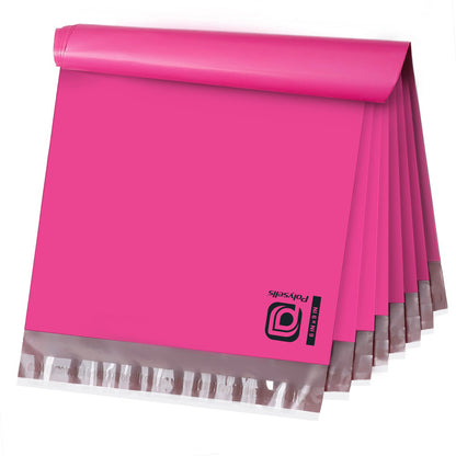 Polysells 6x9 Pink Poly Mailers – Self Seal Shipping Bags for Small Clothing & Non-Fragile Items, Waterproof Tear Resistant Mailing Bags for Small Business Shipping Supplies